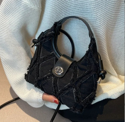 2024 New Designer Single Shoulder Bag Women Fashion Chain Crossbody Bags For Women Brand Ladies Handbags And Purses black1 Mini(Max Length<20cm) CHINA