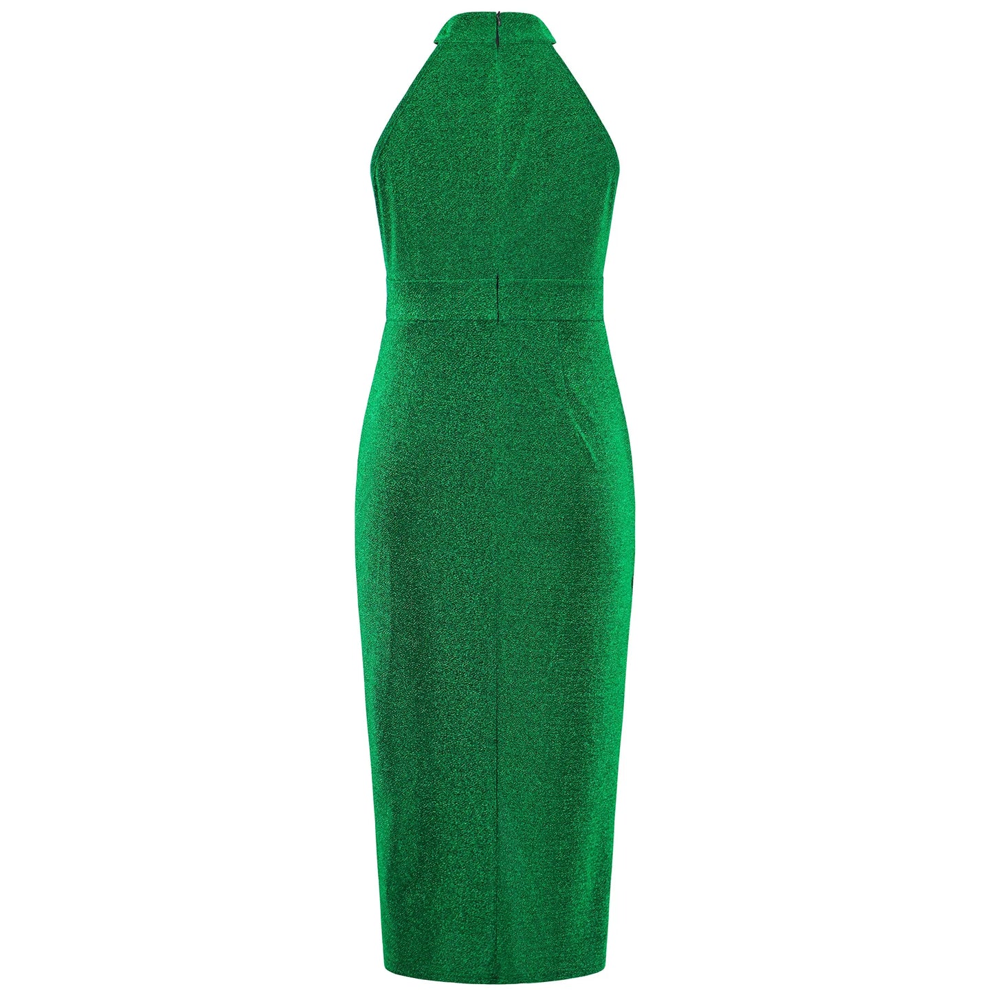 VigoCasey 2025 Female Sleeveless Evening Party Dress Women Summer Solid Bodycon Dress Sexy Lady Stand-up Collar Tight Dresses