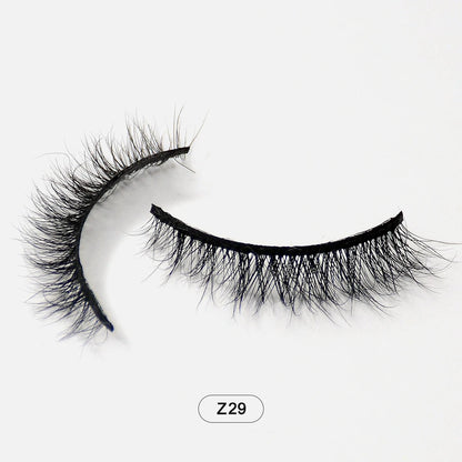 Dropshiping Makeup Mink Lashes Fluffy Soft Full Fake Eyelashes Natural False Eyelashes Wispy Lash Extension Z29 CHINA