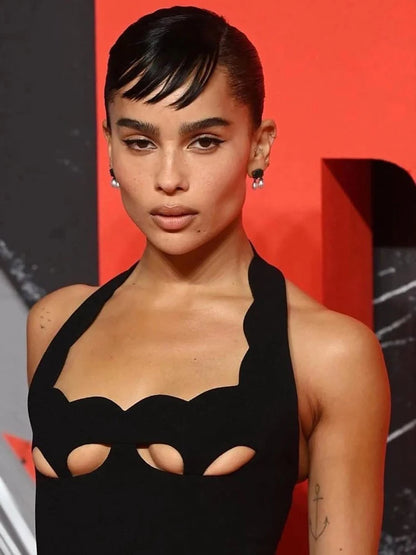 VC Black Halter Elegant Dress For Women 2022 New Summer Evening Party Celebrity Bodycon Long Dress Vestido