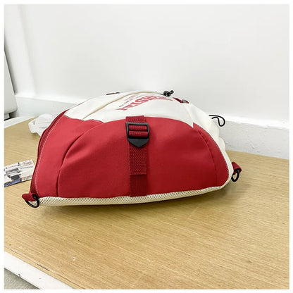 New Y2k Portable Light Nylon Crossbody Bag Trendy Rucksack Travel Shoulder Bag Casual knapsack Outdoor Sports Unisex Chest Packs