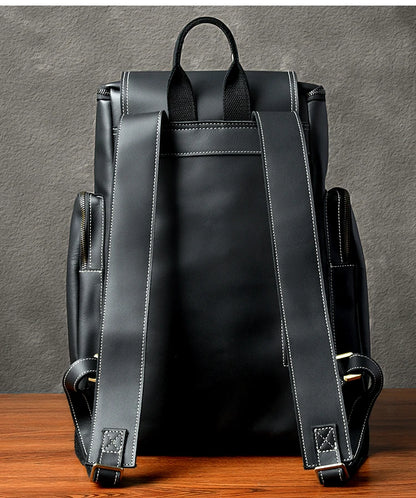 Vintage Crazy Horse Genuine Leather Backpack Men Leather Bagpack Climbing Rucksack male Large Hiking Backpack M814