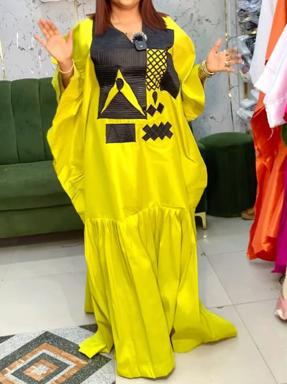 Traditional African Dresses For Women Dubai Turkey Kaftan Abayas Party Prom Birthday Evening Long Dress Ladies Clothing Boubou Badiee Stylez