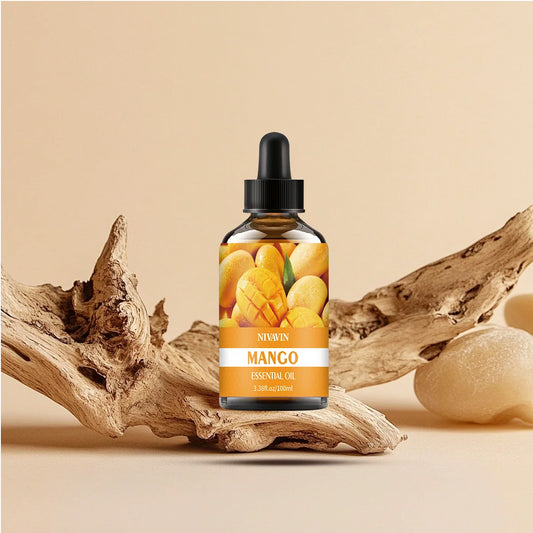 30ml/60ml/100ml mango essential oil is suitable for facial hydration, moisturizing, hair care, skin care, and perfume making - Badiee Stylez