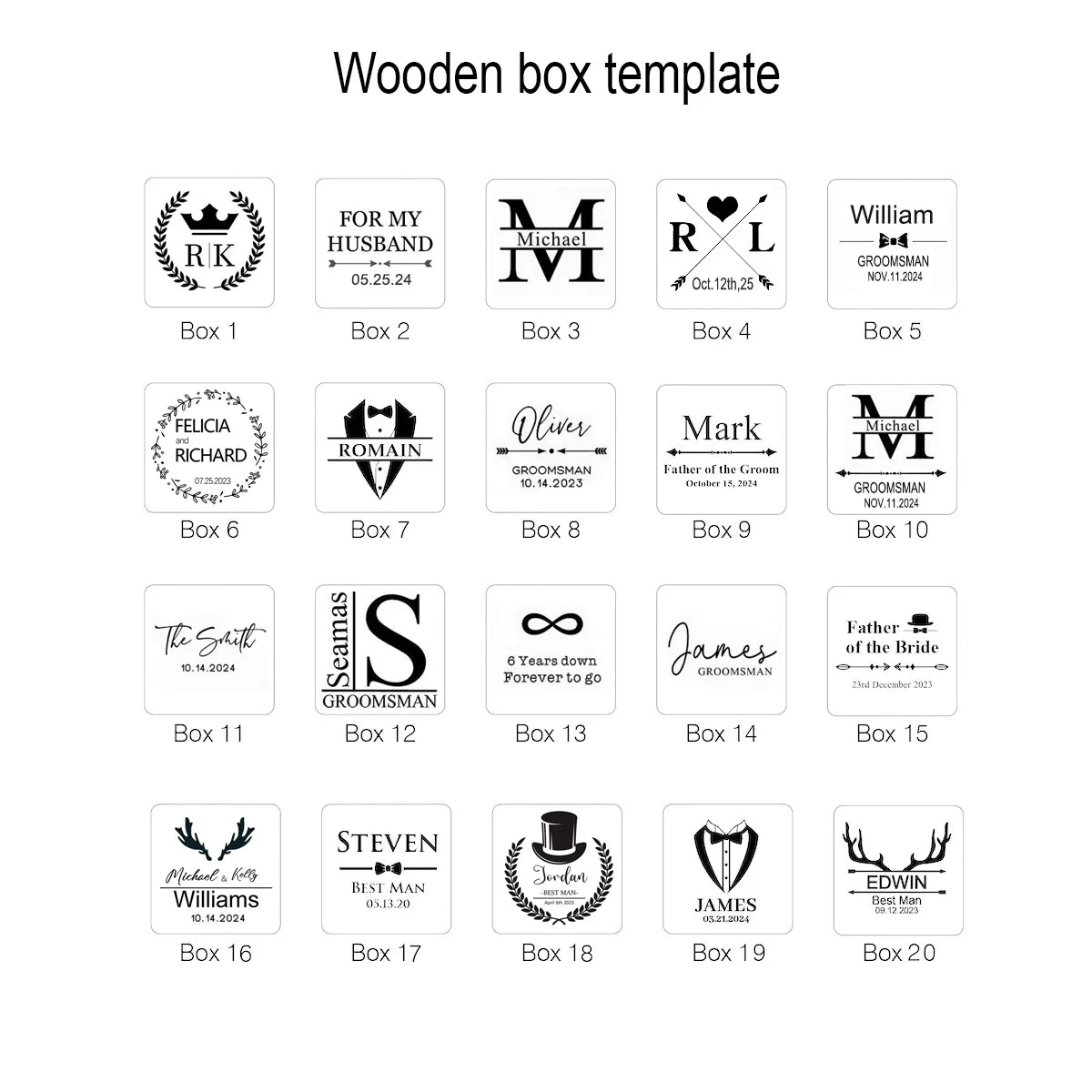 Custom Engraved Round Cufflinks & Tie Clip Set Stainless Steel Anniversary Wedding Birthday Groomsmen Gift for Father Husband Badiee Stylez