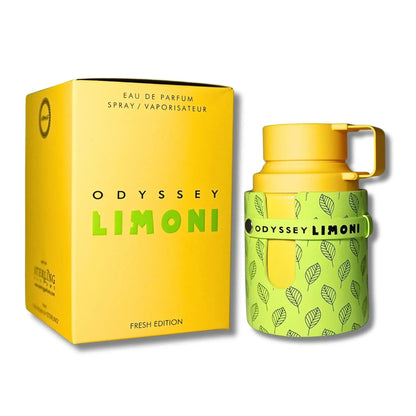 Armaf Odyssey Limoni Fresh for Unisex Eau De Parfum Spray 3.4 Ounce Badiee Stylez