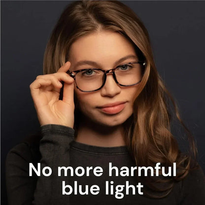 Stylish Blue Light Glasses for Woman - Computer Glasses 99% Blue Light Blocking - Lightweight TR90 Frames - 3 pack Badiee Stylez