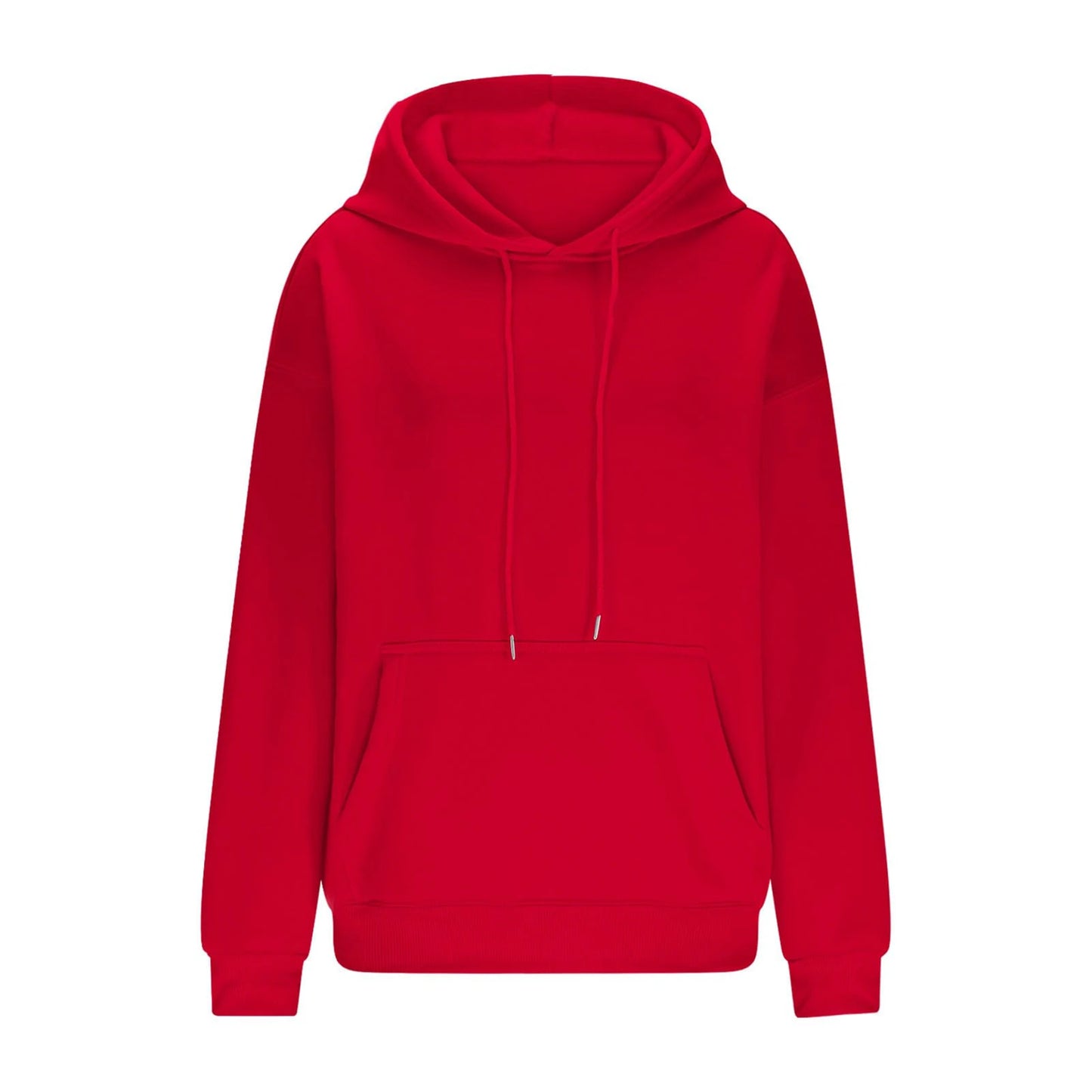 Men Women's 2025 Casual Fashion Trend Hoodies Spring And Fall Casual Outdoor Hoodies Popular Font Print Hoodie S-3XL Red