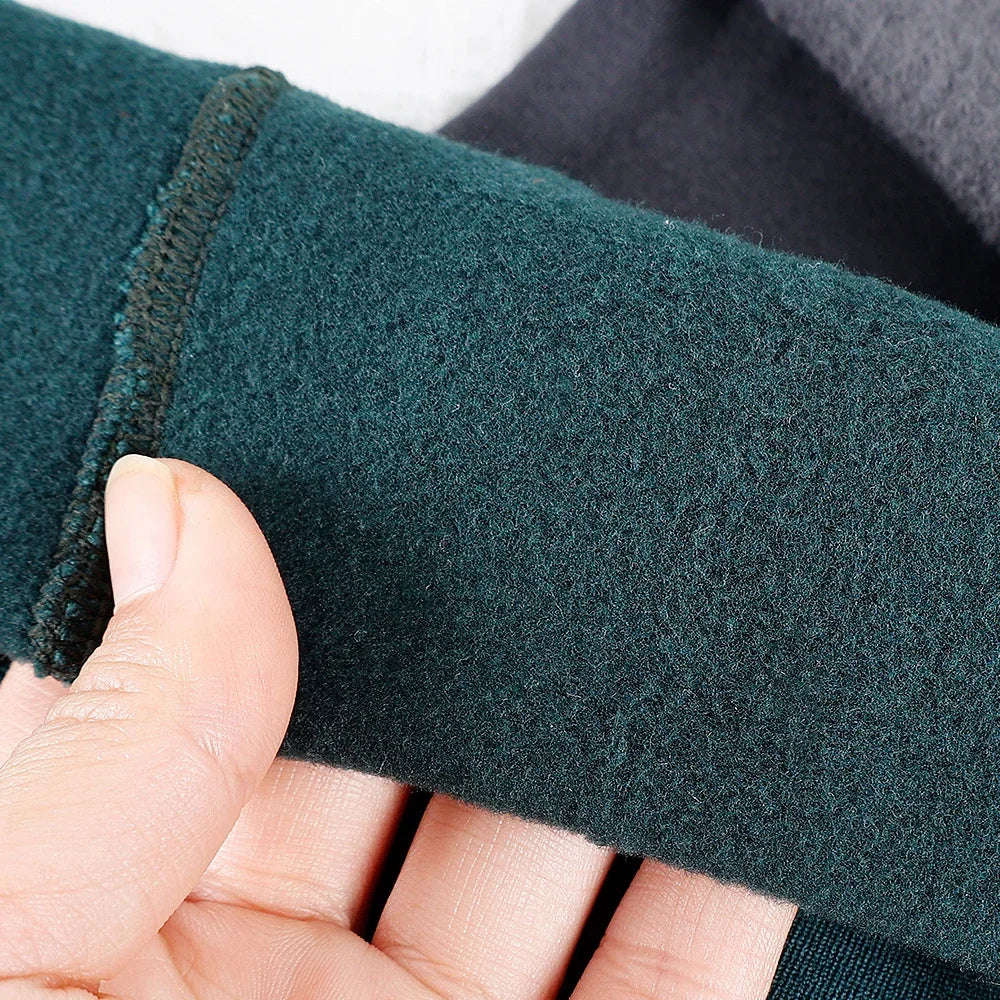 Colorful Fleece Lined Tights Women Thermal Pantyhose for Female Winter Panty Polar Skin Black Effect Stockings Thermal Leggings