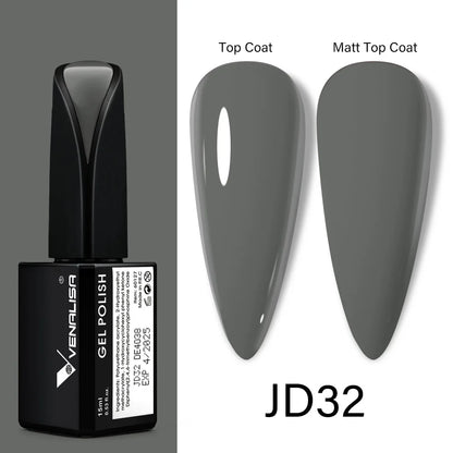 Venalisa 15ml Nail Prep Dehydrator Fast Dry Acid-Free Primer Bond Natural for Builder Jelly Gel Nail Gel Polish Color GelVarnish JD32