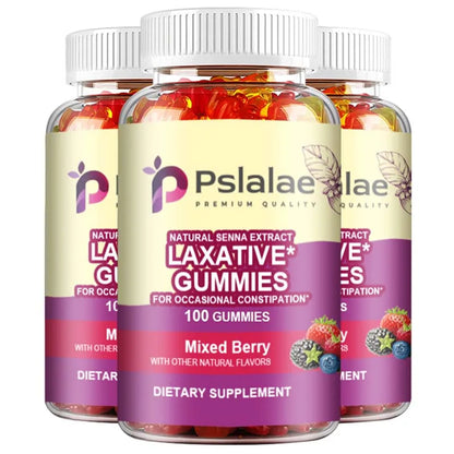 Laxative Gummies - Supports Intestinal Health, Relieves Constipation, Bowel Cleansing and Detoxification, Nutrient Digestion