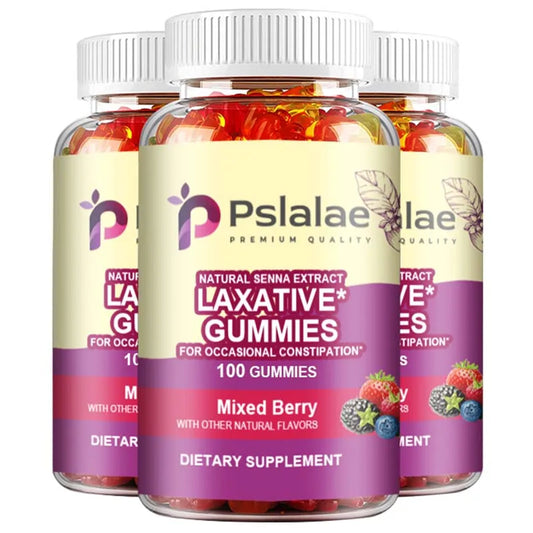 Laxative Gummies - Supports Intestinal Health, Relieves Constipation, Bowel Cleansing and Detoxification, Nutrient Digestion