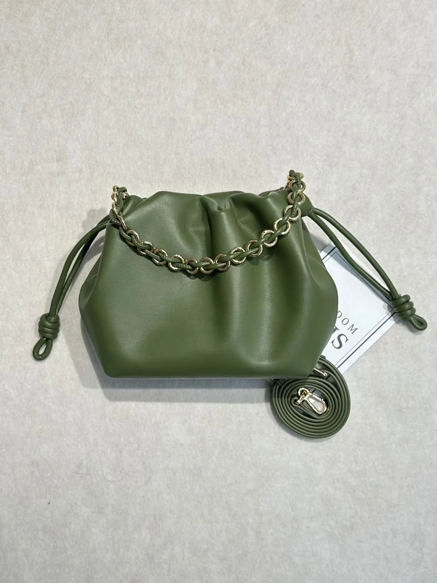 Brand Design Fashion High-grade Texture Leather Cloud Bag Luxury Ladies High Quality Cowhide Shoulder Crossbody Bags For Women