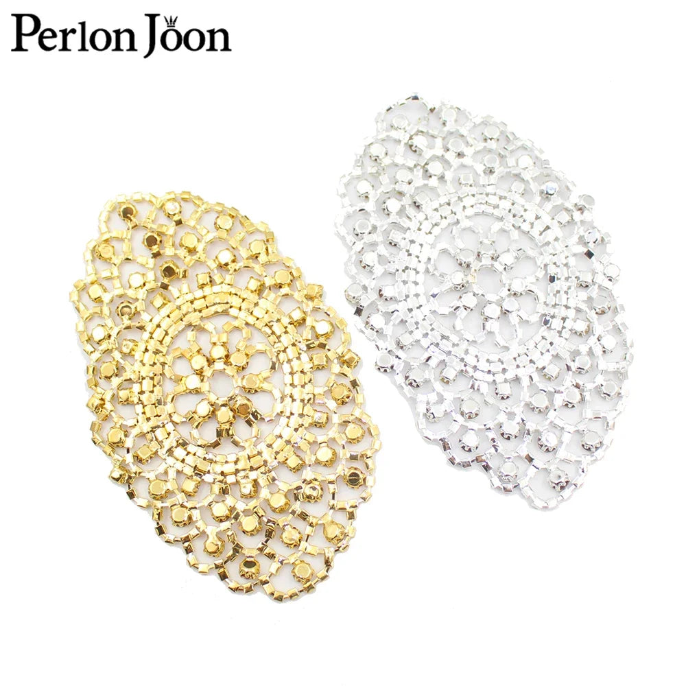 Crystal for Welding technology patch classic DIY gold silver wedding dress Rhinestone decoration accessories YHX061