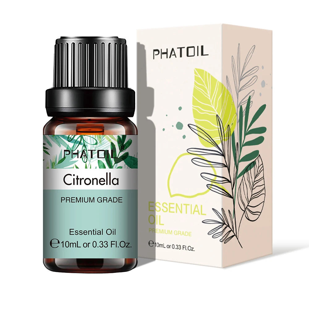 10ml Lavender Essential Oils Pure Natural for Diffuser humidifier Aromatherapy Jasmine Vanilla Aroma Oil for Skin Care, DIY Soap - Badiee Stylez