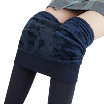 Winter Leggings For Women Warm Leggins Solid Color Velvet Leggins High Waist Leggings Stretchy Leggings dropshipping Badiee Stylez