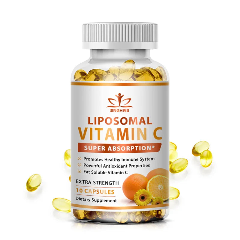 Organic Vitamin C Capsules 1000mg and Zinc 20mg Capsules Support Immune Health, anti-oxidation Beauty Health 10 count-1 bottle