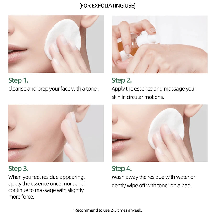 Mixsoon Bean Essence Vegansnail Exfoliating Essence for face Hydrating Korean Skin Care Glassskin Gentle Deep Hydration 50ml