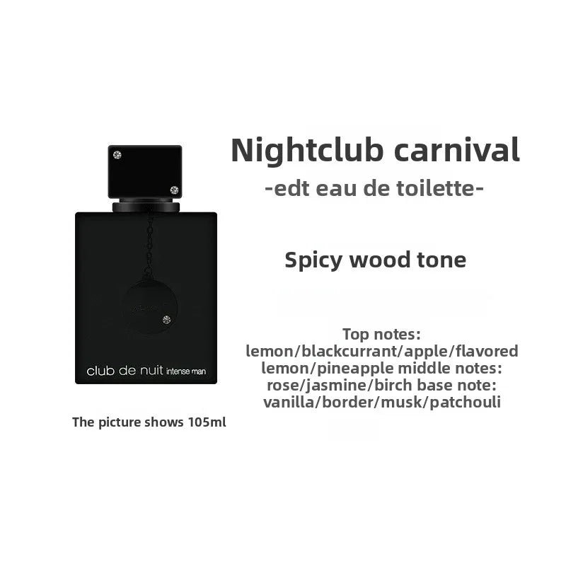 Arab Night Club Perfume Man Arabic Long Lasting Fragrance Body Spray Perfumes For Men Parfum Wood Tone EDT EDP Pheromone Female - Badiee Stylez