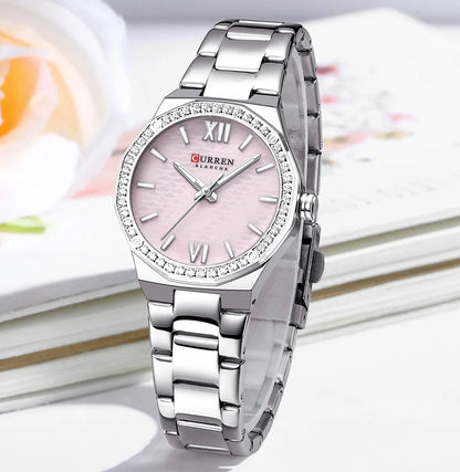 CURREN 2025 Casual Ladies Quartz Wrist Watch Luminous Bracelet Women Watch Clock Luxury Brand Design Women Montre Femme Reloj