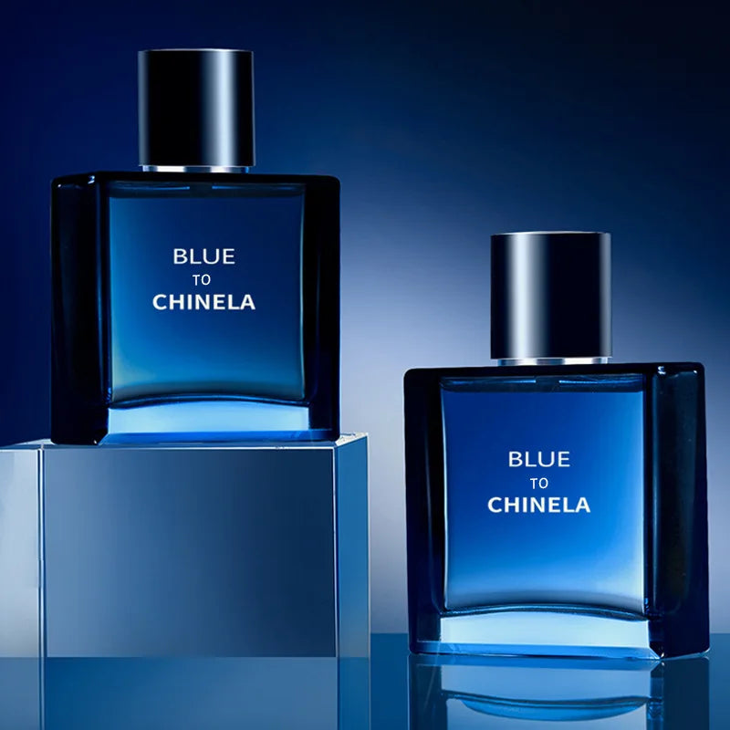Long Lasting Fragrance Pheromone Perfum Fresh Woody Men's Fragrance Blue Men's Perfume Charm Man's Taste Cologne Fresh Students - Badiee Stylez