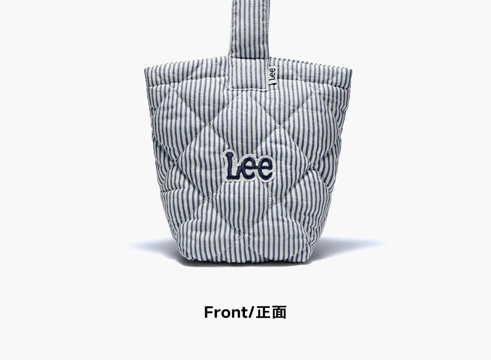 LEE Ladies Cute Design Puffer Bag Casual Soft Small Pink White Quilted Handbag Women Korean Style Down-filled Phone Bucket Bag