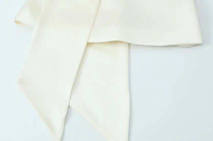 TRZA Women Sexy Fashion With Scarf Strapless Bustier Tops Straight Neck Side Zipper Female Camis Mujer