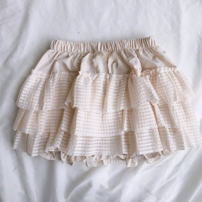 Gothic Y2k Elastic Waist Harajuku Y2k Short Skirt Women Hot Chick Chic Ruffle Subculture Skirts Design Retro Cake Skirt Lolita 144