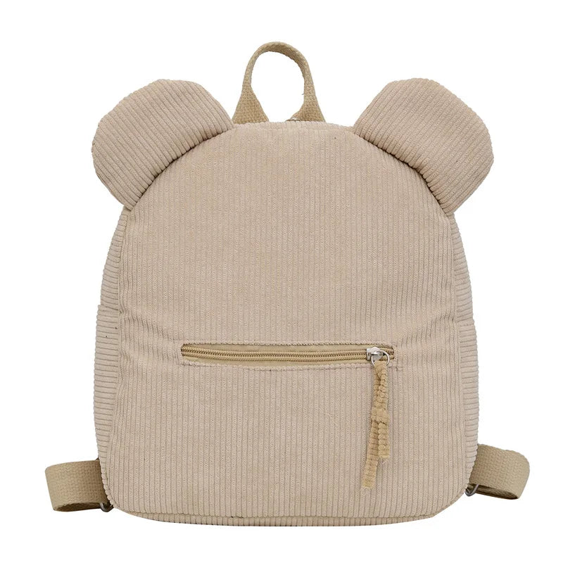 Custom Teddy Bear Backpack Embroidered Name Kids School Backpack Children's Day Party Gifts Birthday Bags with Personalized Name Khaki