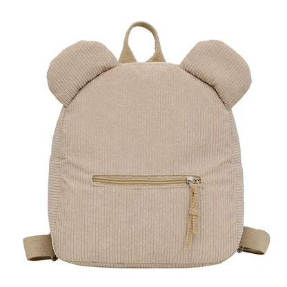 Custom Teddy Bear Backpack Embroidered Name Kids School Backpack Children's Day Party Gifts Birthday Bags with Personalized Name Khaki
