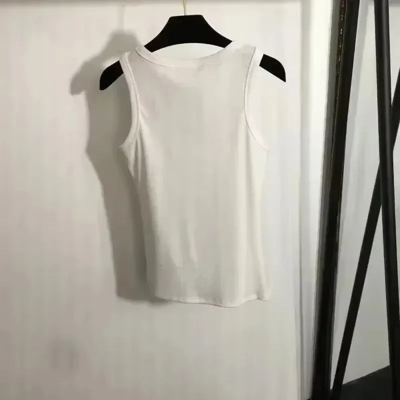 2025 Trending! Luxury French Printed Vest - Comfort-Driven for Travel/Sports, Breathable Elegance Printed vest