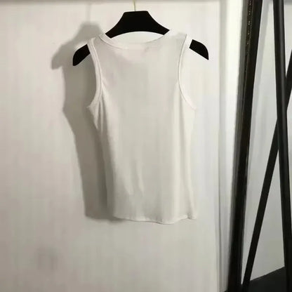 2025 Trending! Luxury French Printed Vest - Comfort-Driven for Travel/Sports, Breathable Elegance Printed vest