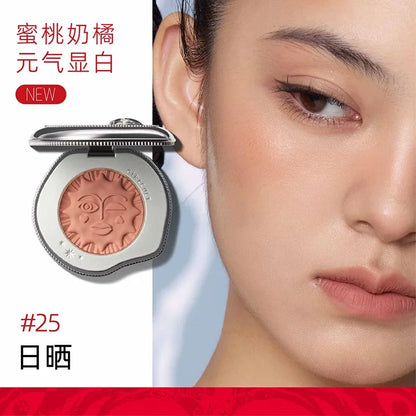 Girlcult Emotional Blush Highlighter Matte Fine Shimmer Blusher Face Cute Makeup Korean Cheek Pressed Powder 25
