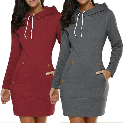 Womens Dresses High-quality Fashion Daily Side Zip Neckline 2024 New Soft Sport Comfortable Versatile Casual Women's Clothing Badiee Stylez