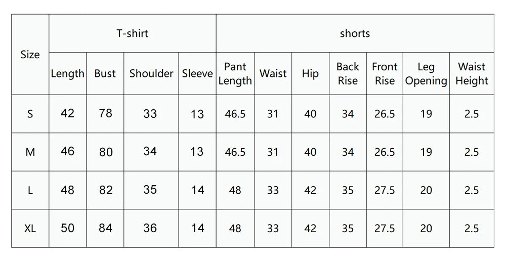1898 Brooklyn New York Print Summer Women Slim T-Shirts & Pants 2 Pieces Set Crop Tops Trend High Elastic Fashion Casual Clothes