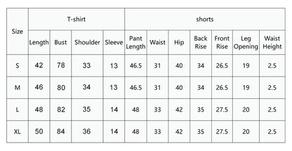 1898 Brooklyn New York Print Summer Women Slim T-Shirts & Pants 2 Pieces Set Crop Tops Trend High Elastic Fashion Casual Clothes
