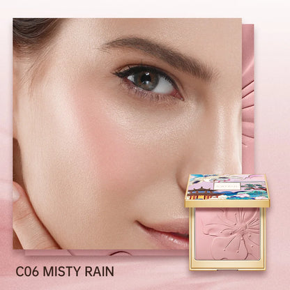 CATKIN Eternal Love Rosy Cranes Blush Drunk In Flower Long-lasting Natural Blush C06 MISTY RAIN CHINA