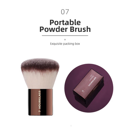 Hourglass Makeup Brushes Powder Foundation Concealer Blusher Bronzer Eye Shadow Eyebrow Eyeliner Sculpting Brush 07