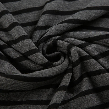 Lamuusaa Grunge Top y2k Clothes Women Cybercore Striped Off Shoulder Long Sleeve T Shirt 2000s Gothic Clothing Fall Streetwear