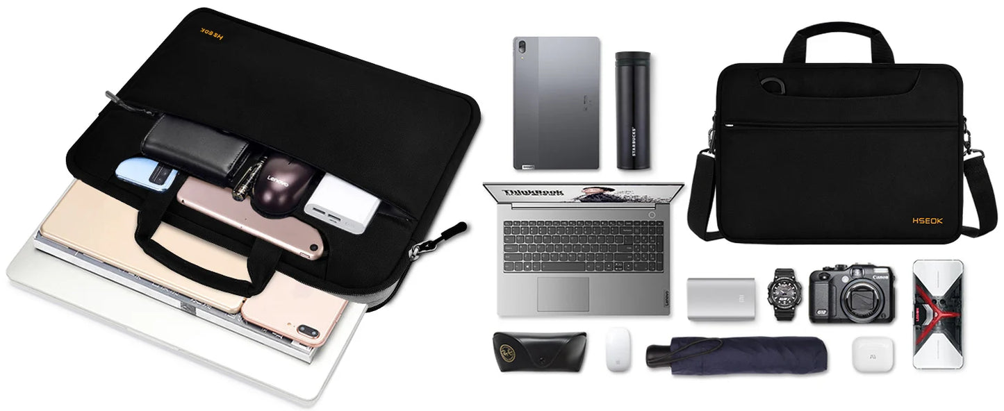 Laptop Shoulder Bag 15 15.6 16 Inch Compatible MacBook Pro 16 15.4 Inch,Spill-Resistant Handbag for Most 14"-16" Notebooks