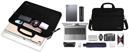 Laptop Shoulder Bag 15 15.6 16 Inch Compatible MacBook Pro 16 15.4 Inch,Spill-Resistant Handbag for Most 14"-16" Notebooks