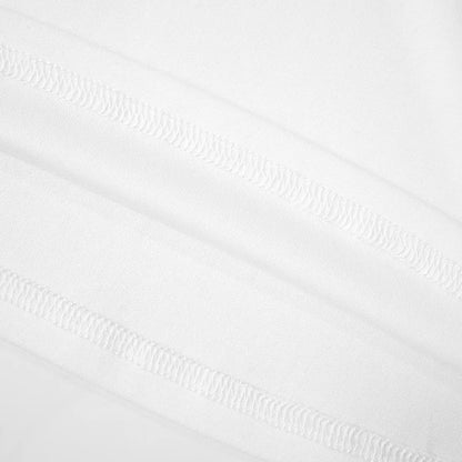 Summer 2025 Turtleneck Half Sleeve Mini Dresses French Style Fashion Elegant Black And White Patchwork Bodycon Dress