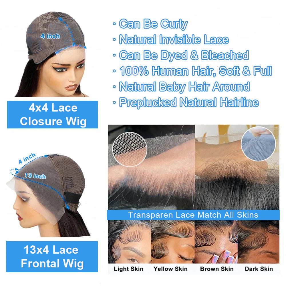 99J Burgundy Straight 13x4 Lace Frontal Bob Wigs Brazilian 100% Human Hair For Women WineRed Lace Front Human Hair Wig Short Bob Badiee Stylez