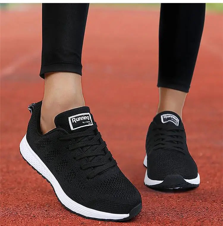 Fashion 2025 New Women's Sneakers Platform Shoes Woman Plus Size Casual Sneaker Woman Lace Up Female Sneakers Tenis Feminino Badiee Stylez