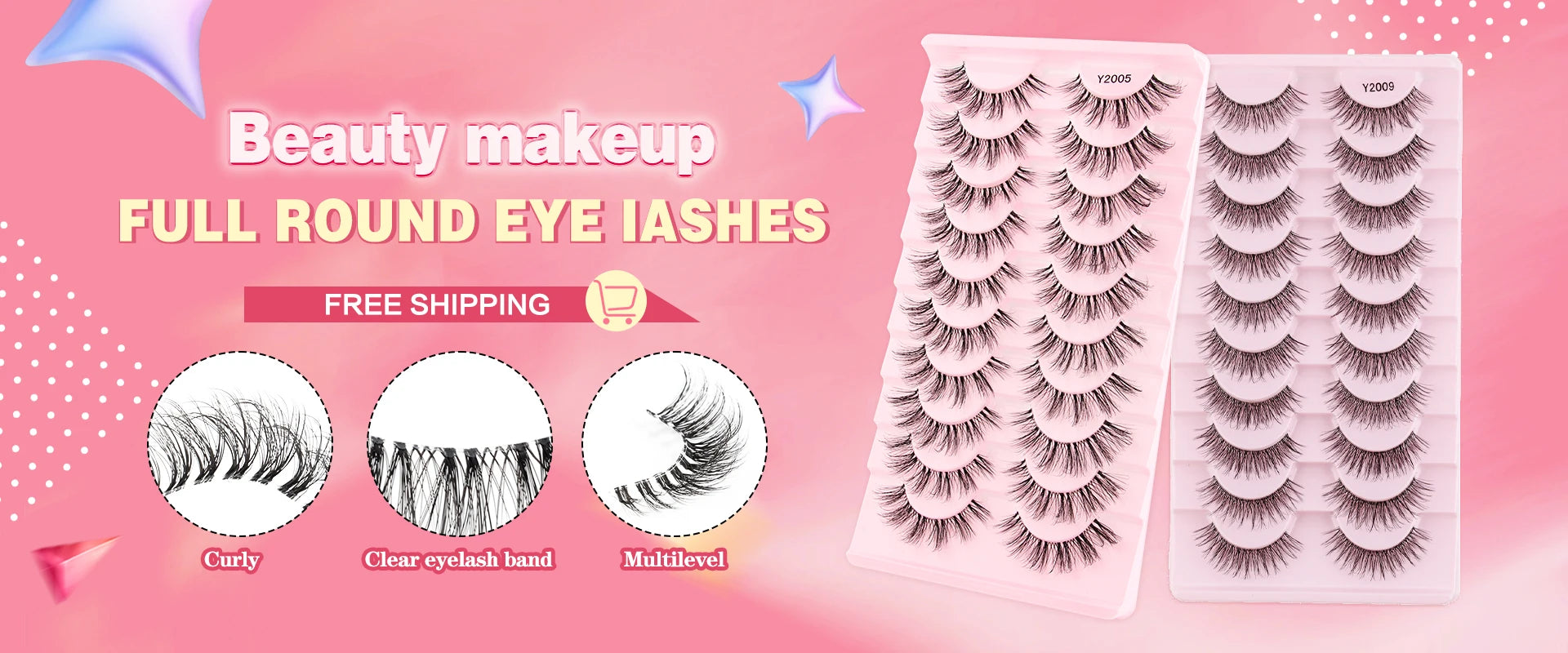 SHIDISHANGPIN 5/10Pairs False Lashes Cat Eye Eyelashes Eyelash Extension 3D Mink Half Lashes Natural Makeup faux Cils maquiagem
