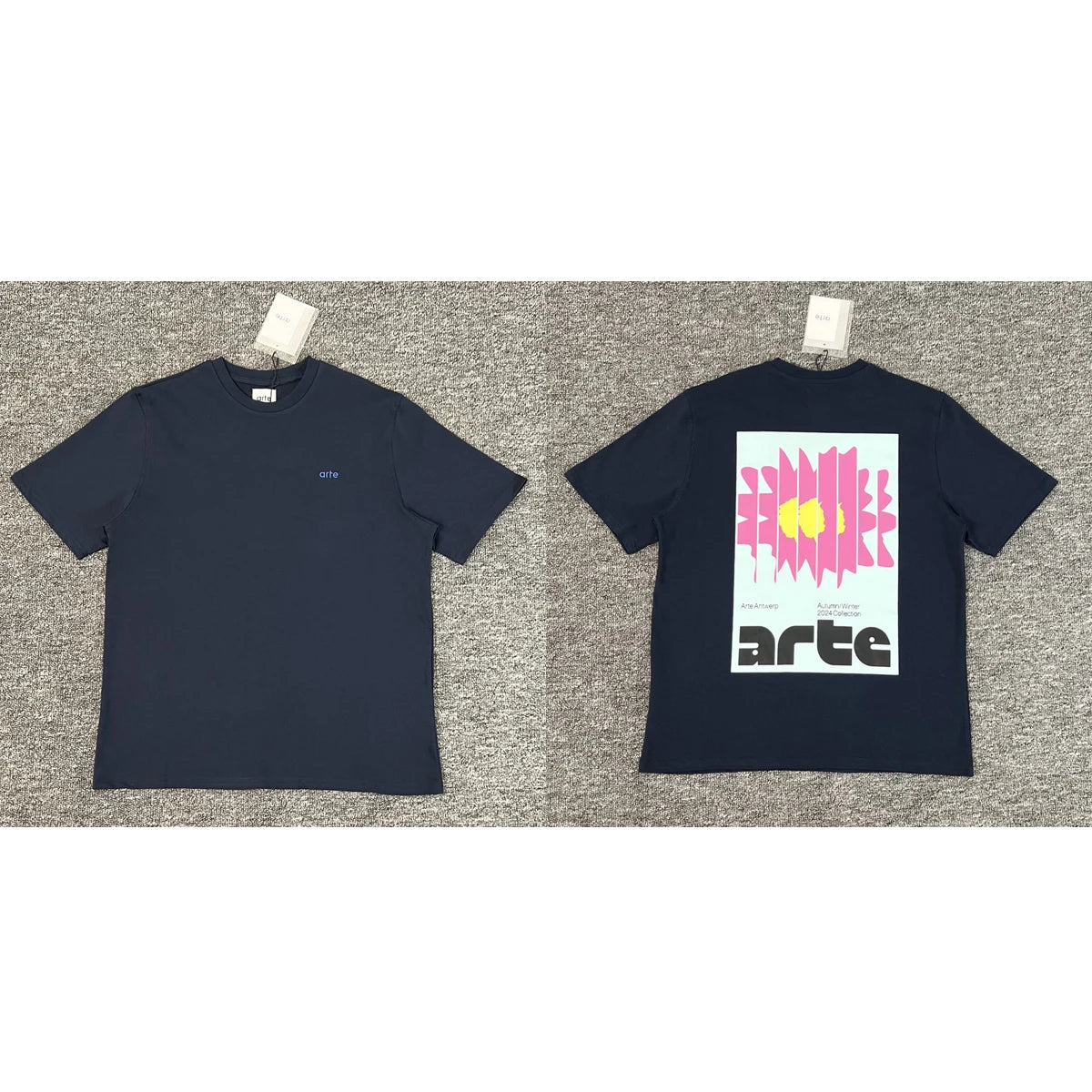 ARTE T-shirts Men Women Couples Streetwear High Quality Print Round Neck Short Sleeve Arte Top Tee One Day Shipped Out 1