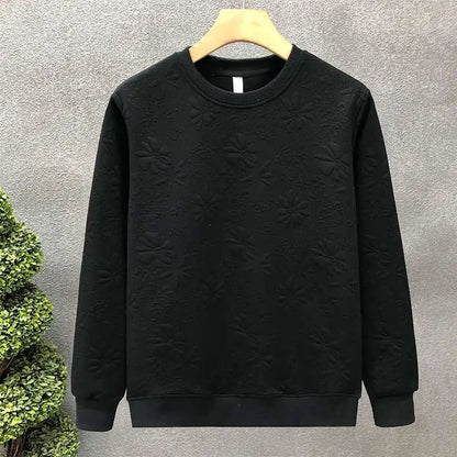 High Street Plus Size Youth Hoodies Sweatshs Spring Autumn Long Sleeve Solid Casual T Shirts Men's Fashion Harajuku Men Clothes