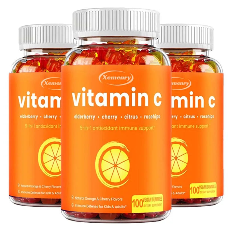 Vitamin c - Overall Health Vitamin Dietary Supplement, Boosts Immunity, Gluten-Free Vegetarian