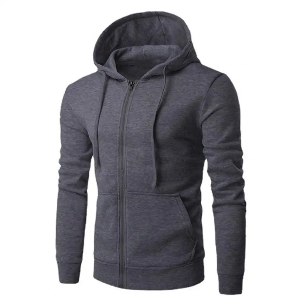 Autumn Men Sweatshirts Long Sleeve Jacket Hoodie Zipper Closure Jacket Male Hoodies Sweatshirt Slim Fit Male Clothing Badiee Stylez