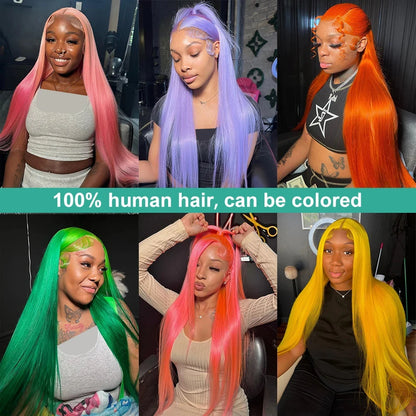 Wiggogo 613 Hd Lace Frontal Wig 13X4 13X6 Hd Lace Wig Blonde Lace Front Human Hair Wigs Straight Lace Front Wigs Human Hair